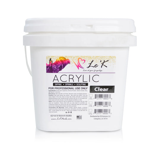 Akryl Pulver: Clear 4,5kg