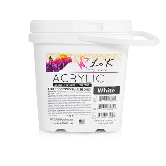 Akryl Pulver: Snow White 2,3kg